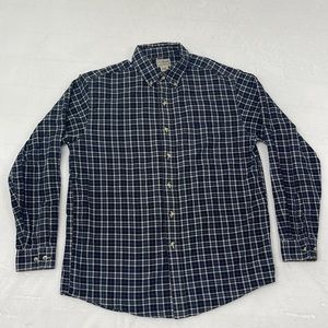 L.L. Bean Men’s Plaid Long Sleeve Button Shirt sz Medium